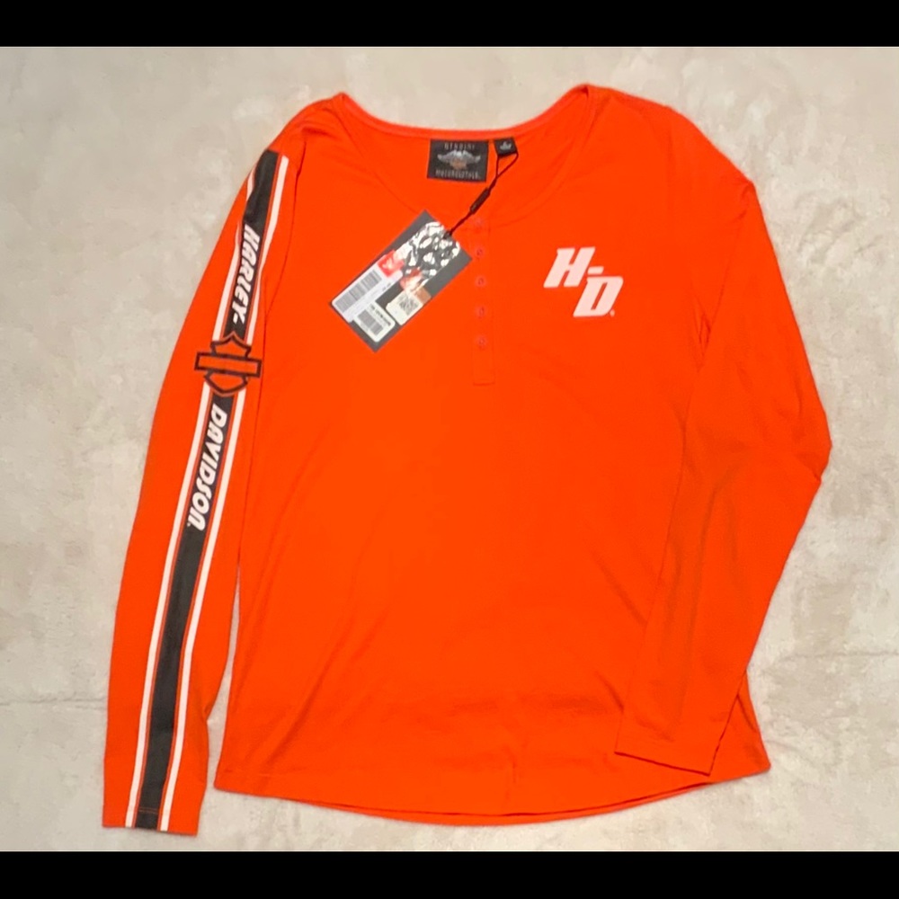 Harley-Davidson Women’s Sleeve Stripe L/S Henley